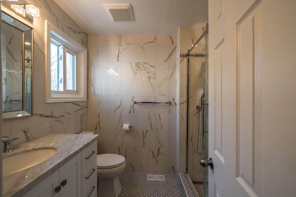 3-piece Bathroom with Custom Schluter Shower