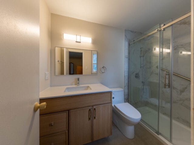 Accessible Tub-to-Shower Bathroom Renovation in Barrhaven
